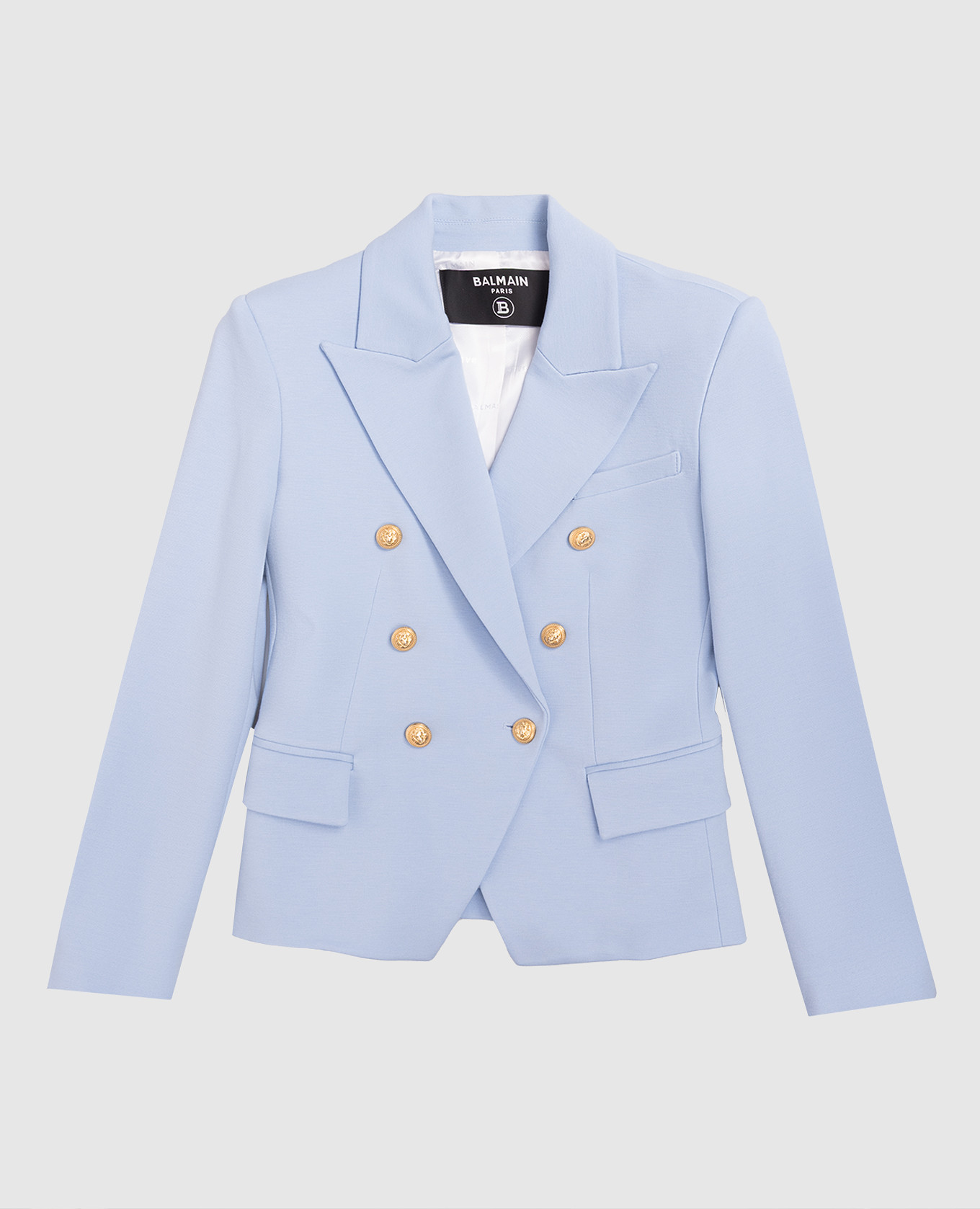 

Children's blue jacket Balmain, Light blue