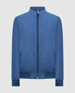 Enrico Mandelli Blue cashmere jacket 3T501B5607
