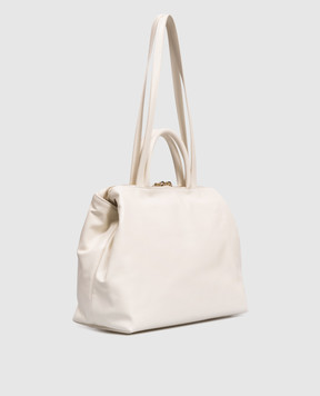 Marsell Dritta ivory leather bag MB0286P015