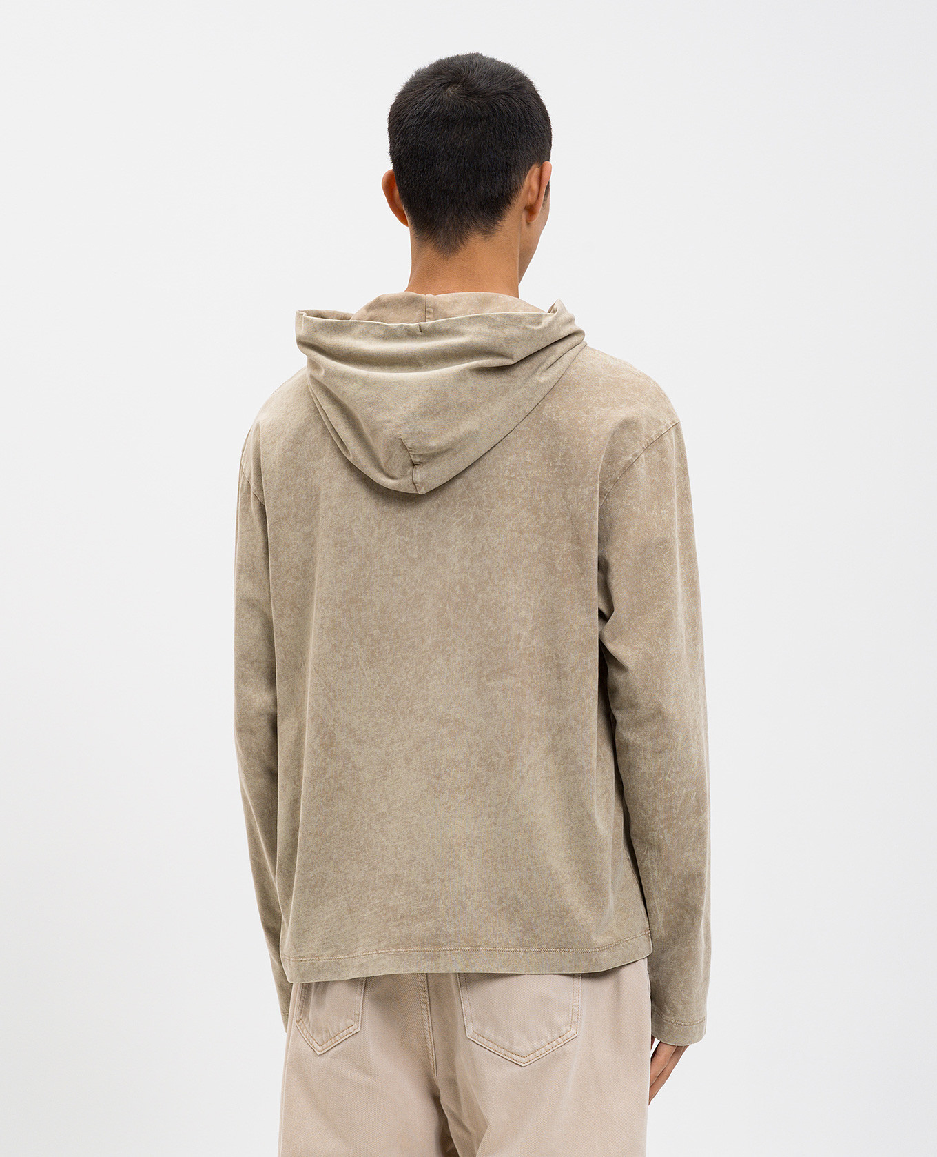 Laundry khaki long sleeve hoodie Off-White 4