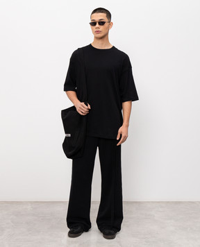 Ann Demeulemeester The Solitaty One black t-shirt B0013912FA206