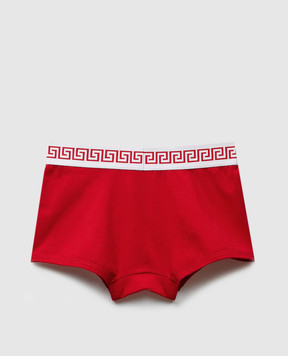 Versace Red trunks with Medusa pattern 10270631A17881