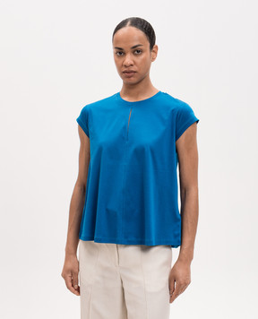 JOSEPH Leva blue t-shirt JF009852