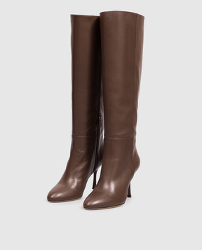 Stuart Weitzman Brown leather boots MADISON SO505
