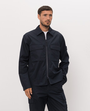 Stone Island Blue shirt-style jacket L2S151200018S0F01