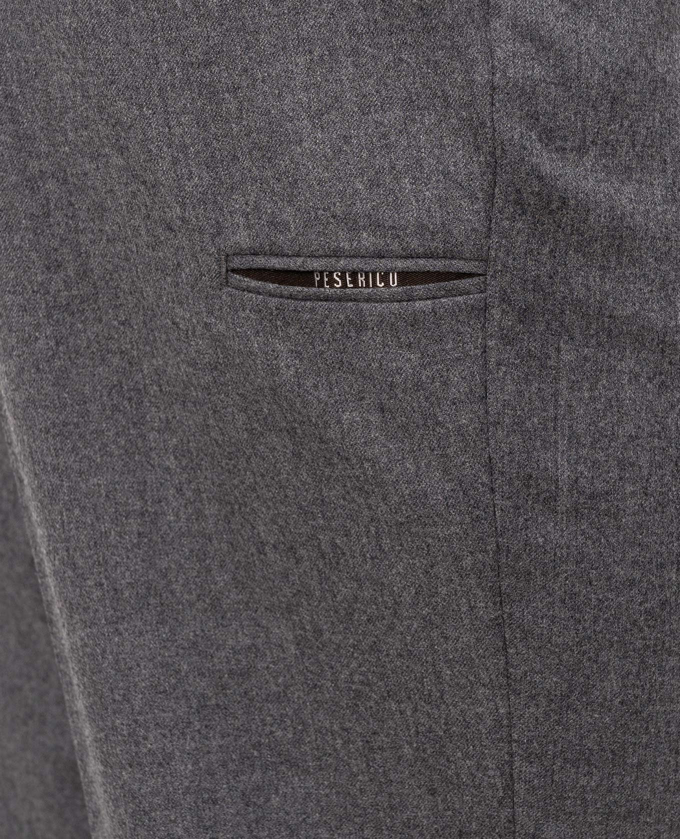 Dark gray wool pants Peserico 5