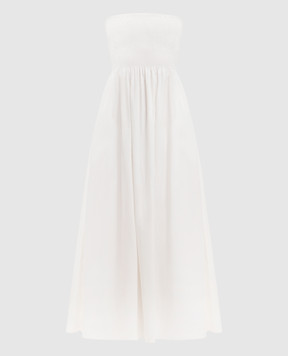 Faithfull Jamie white midi dress FFC19WHT