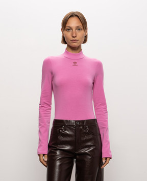 Versace Pink bodysuit with open back 10269401A18639