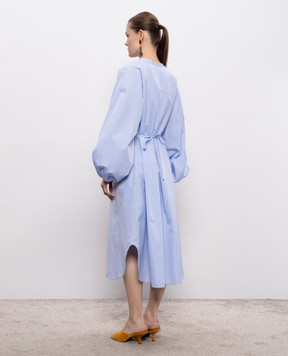 Loulou de Saison Blue VITTI shirt dress VITTI