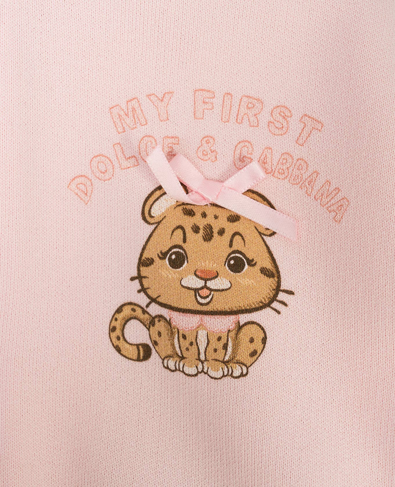 

Children's pink sports jacket with logo print Dolce&Gabbana