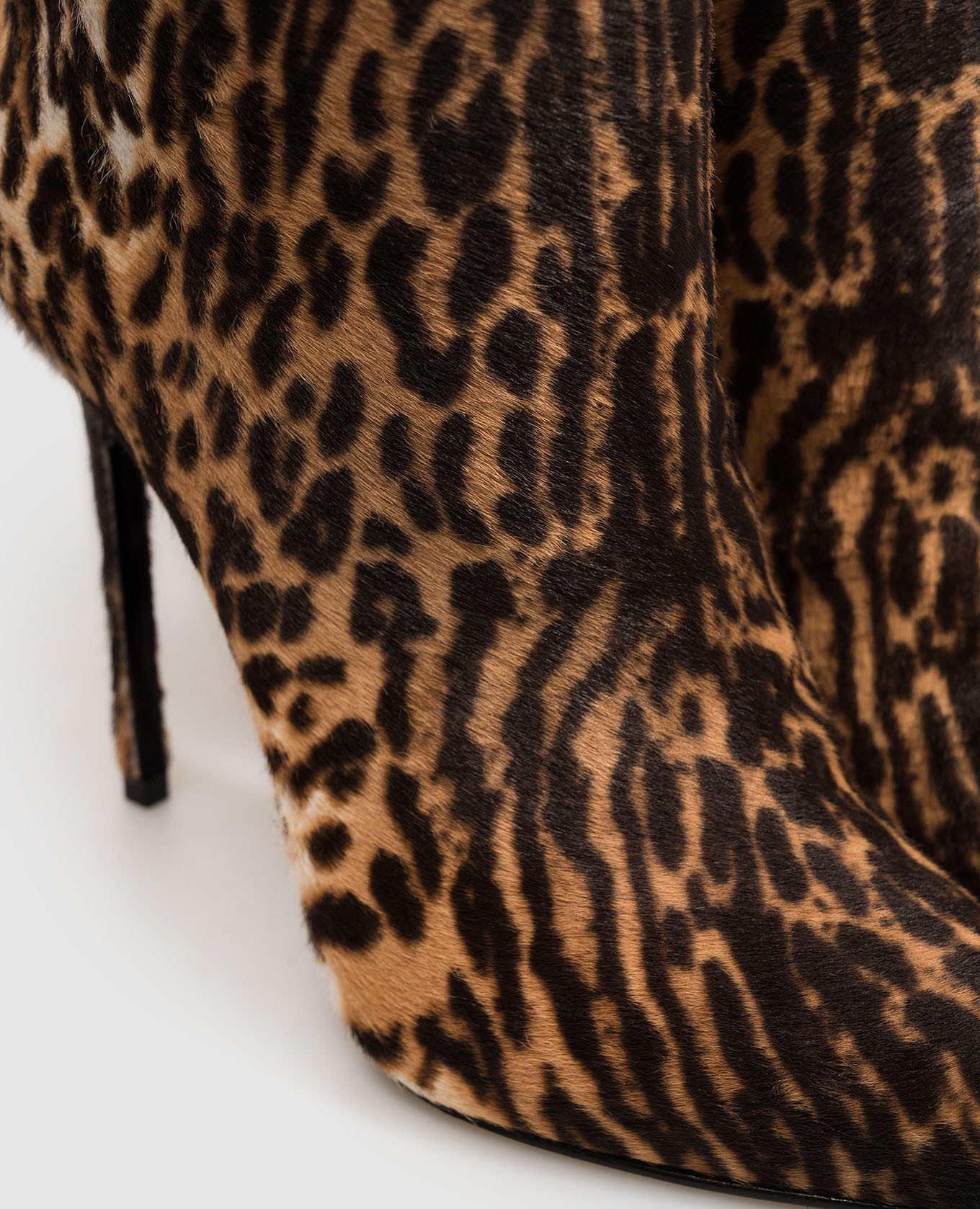 Brown Eva leather boots with print Le Silla 5