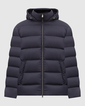 Herno Blue quilted down jacket PI0016ULE12456Z