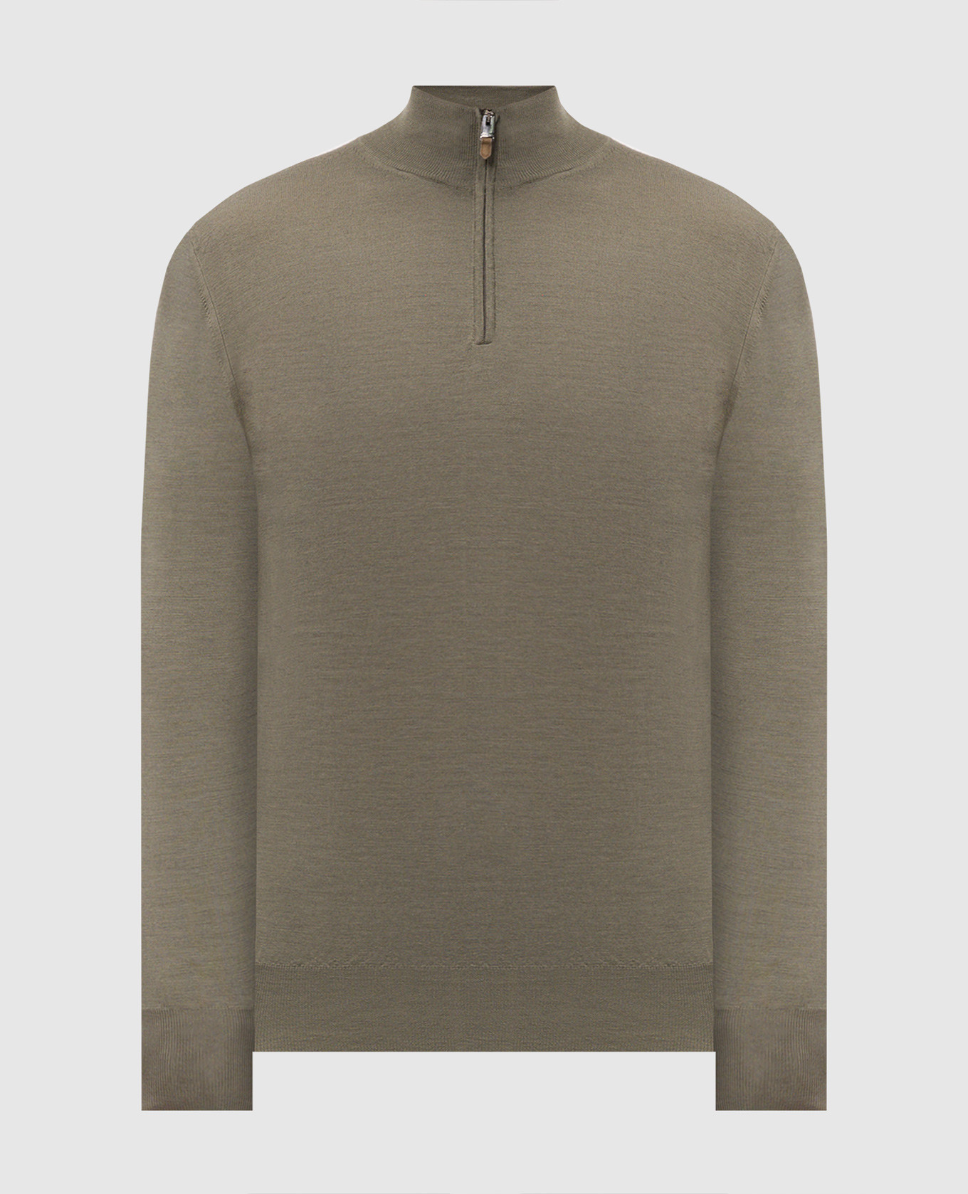 Khaki wool jumper