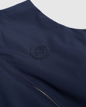 Stefano Ricci Children's blue vest with emblem Y6J4100020PL001HSACJ6