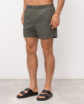 CDLP Green long swim shorts MSW003082301