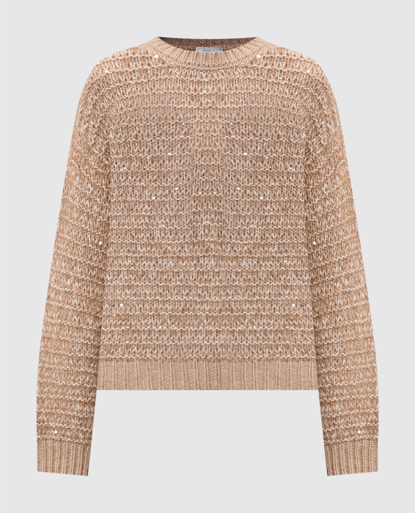 

Beige alpaca wool sweater Peserico