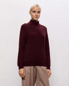 Dondup Dolcevita burgundy sweater DT458M00988D002