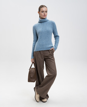 JOSEPH Alanel brown wool pants JF009406