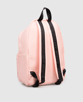 Off-White Children's pink backpack with branded print OGNB001S26FAB001