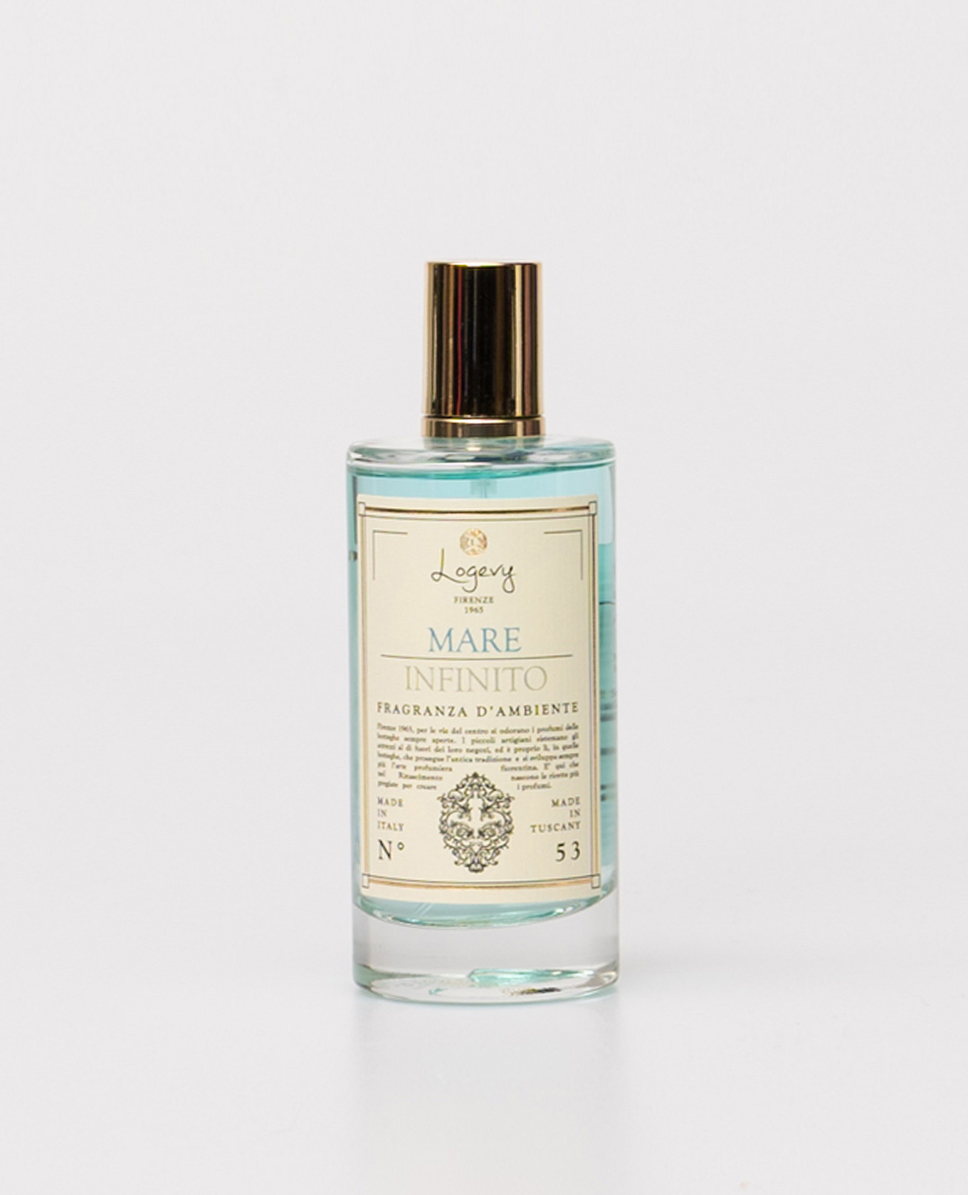 

Perfumed home spray Mare Infinito  Logevy, Light blue