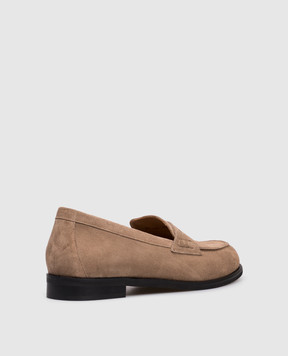 Babe Pay Pls Brown suede loafers 264015ZA