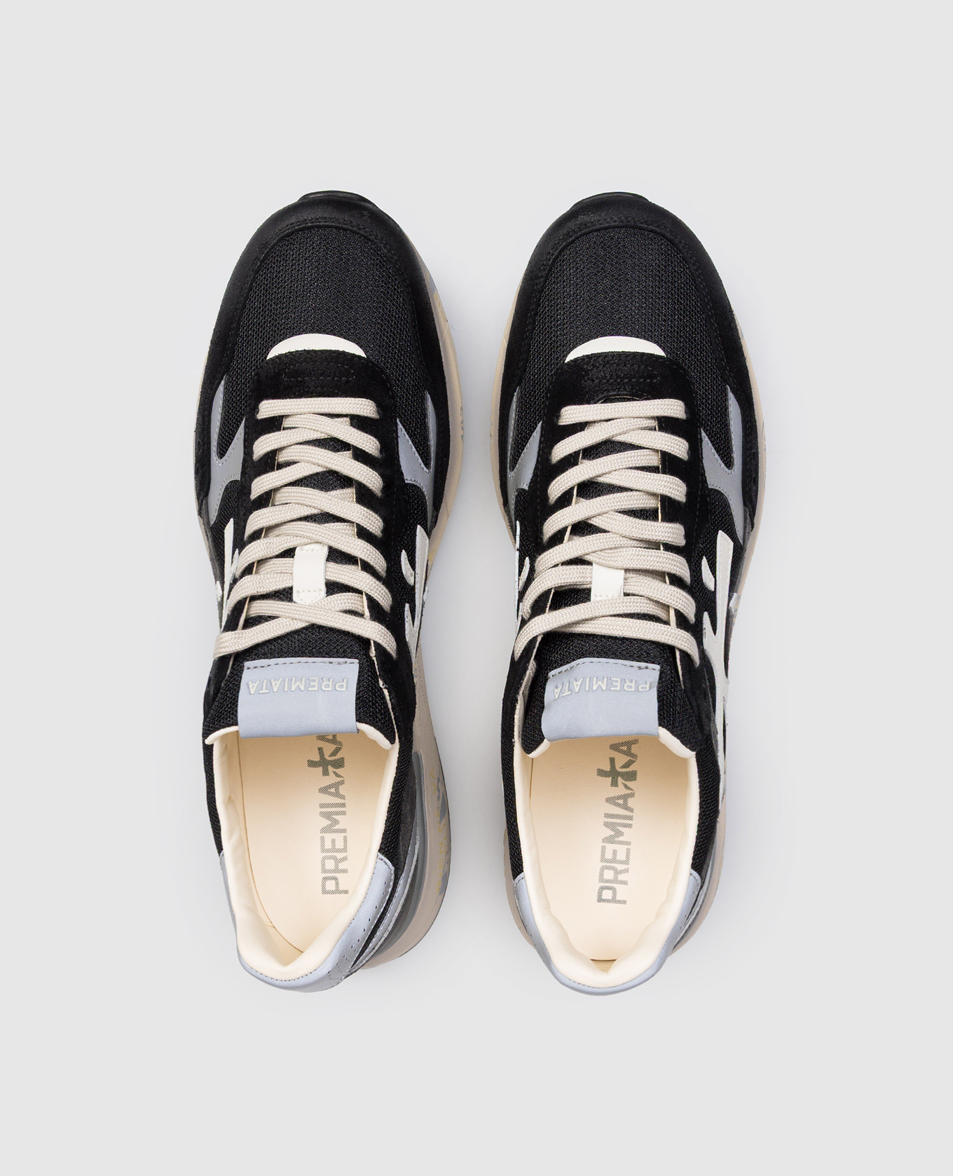 

Black combination sneakers MICK01 Premiata