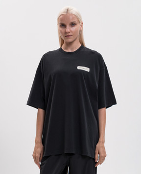 Vetements Black T-shirt MH27TR146Bw