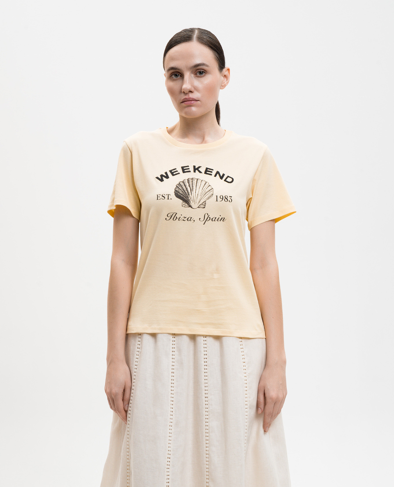 

Yellow T-shirt BORA Max Mara Weekend