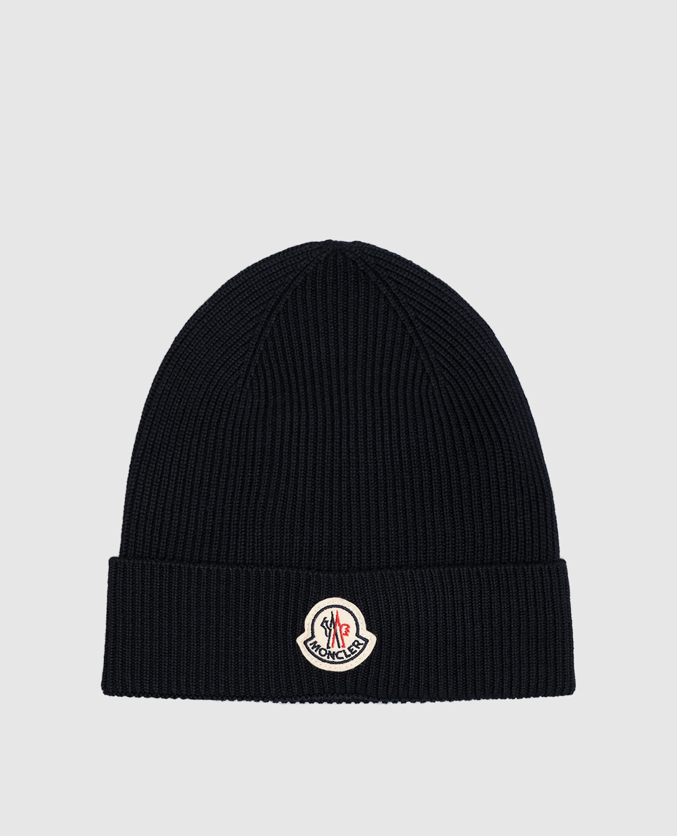 Blue wool hat