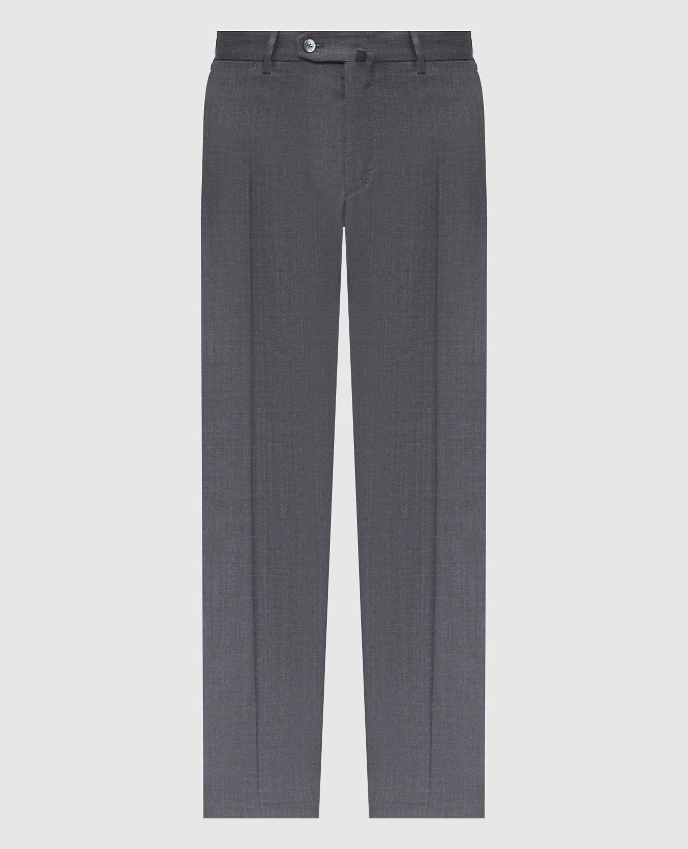 

Gray wool and linen pants Stefano Ricci, Grey