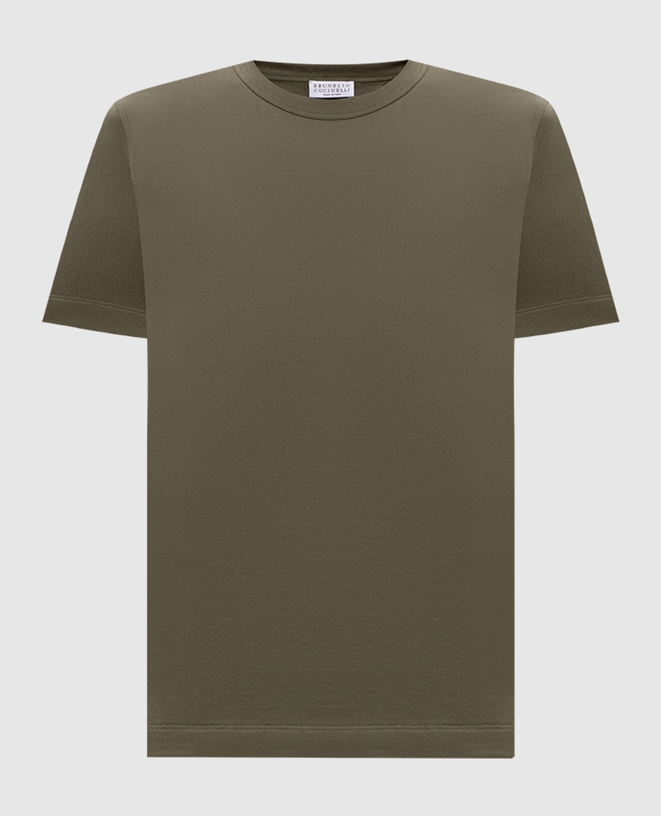 Green T-shirt with monil chain