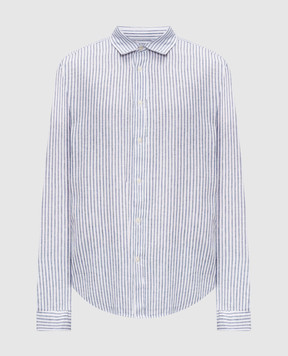 Woolrich White striped linen shirt CFWOSI2015MRUT3977