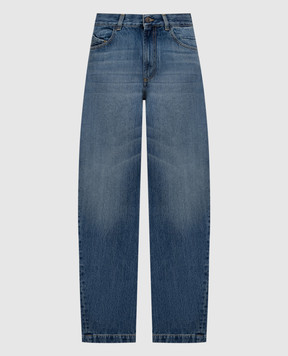 The Attico Blue jeans with a patch 261WCP00321DDD122AA