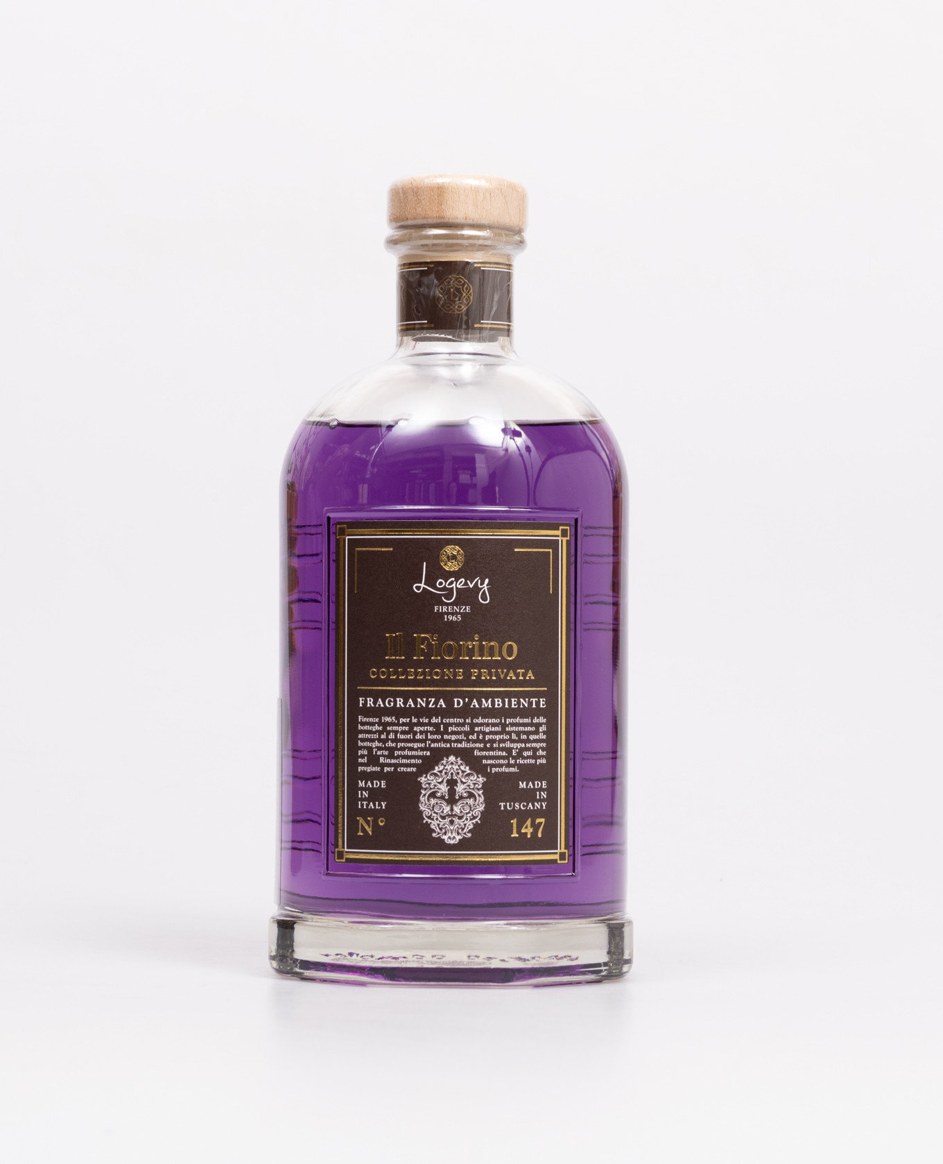 

Il Fiorino aroma diffuser  with emblem Logevy, Violet