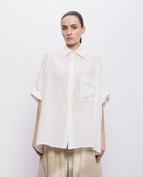 Y`S Yamamoto White shirt with lapels YKB16021