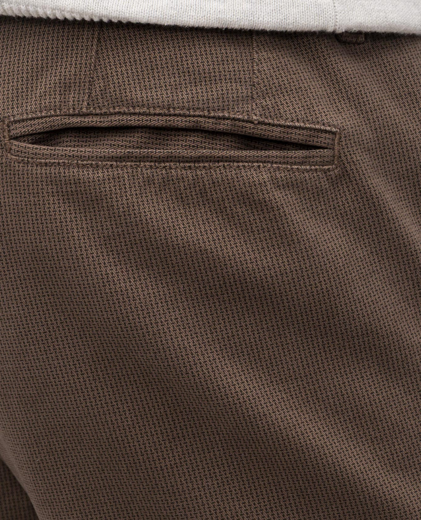 Brown patterned pants Florentino 5