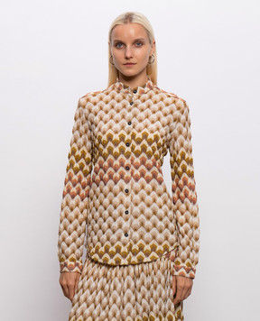 Missoni Beige blouse with lurex DS26WJ03BR015L