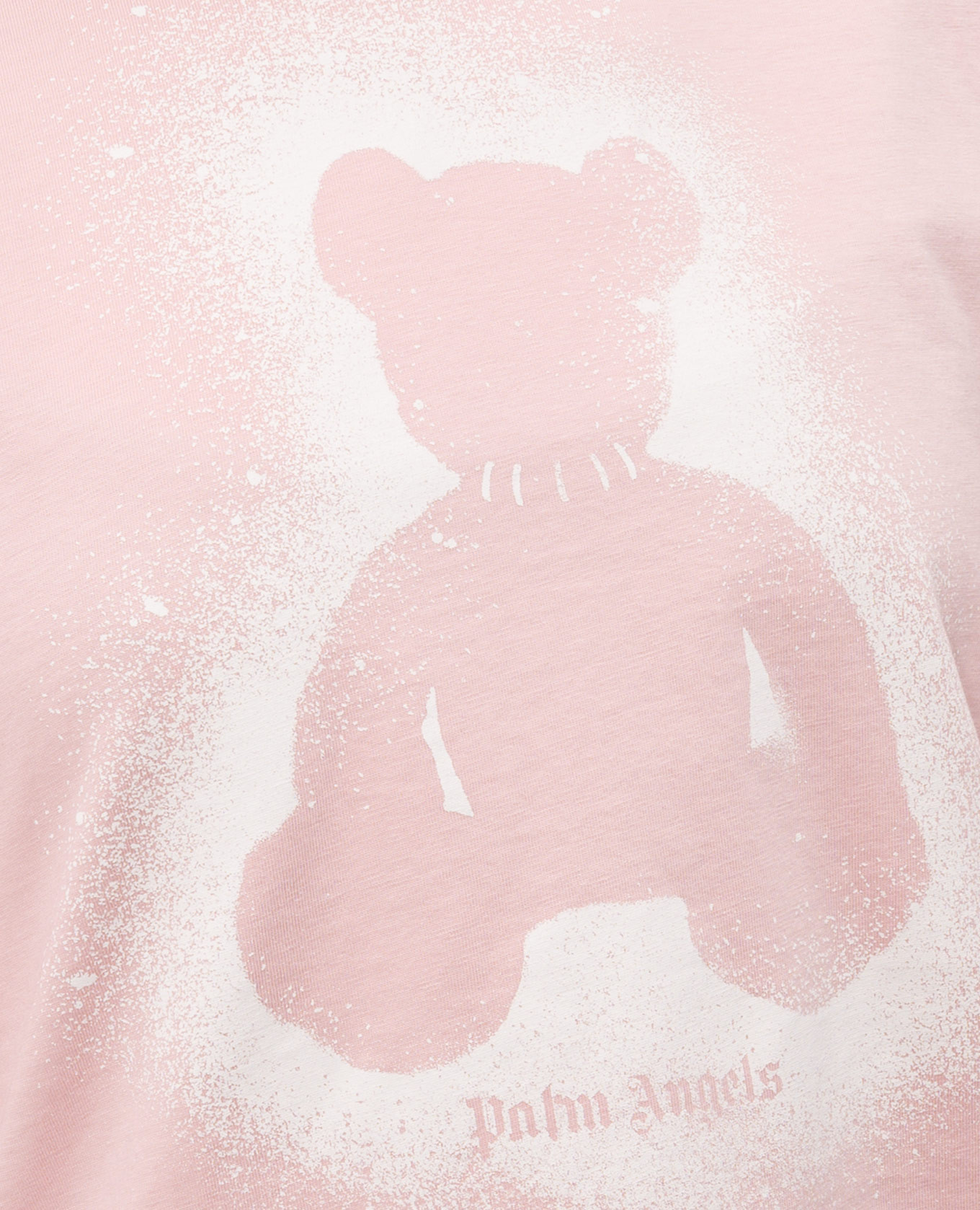 

Pink T-shirt with print Palm Angels