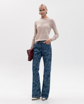 Etro Beige wool sweater WRKE0177AQ12O