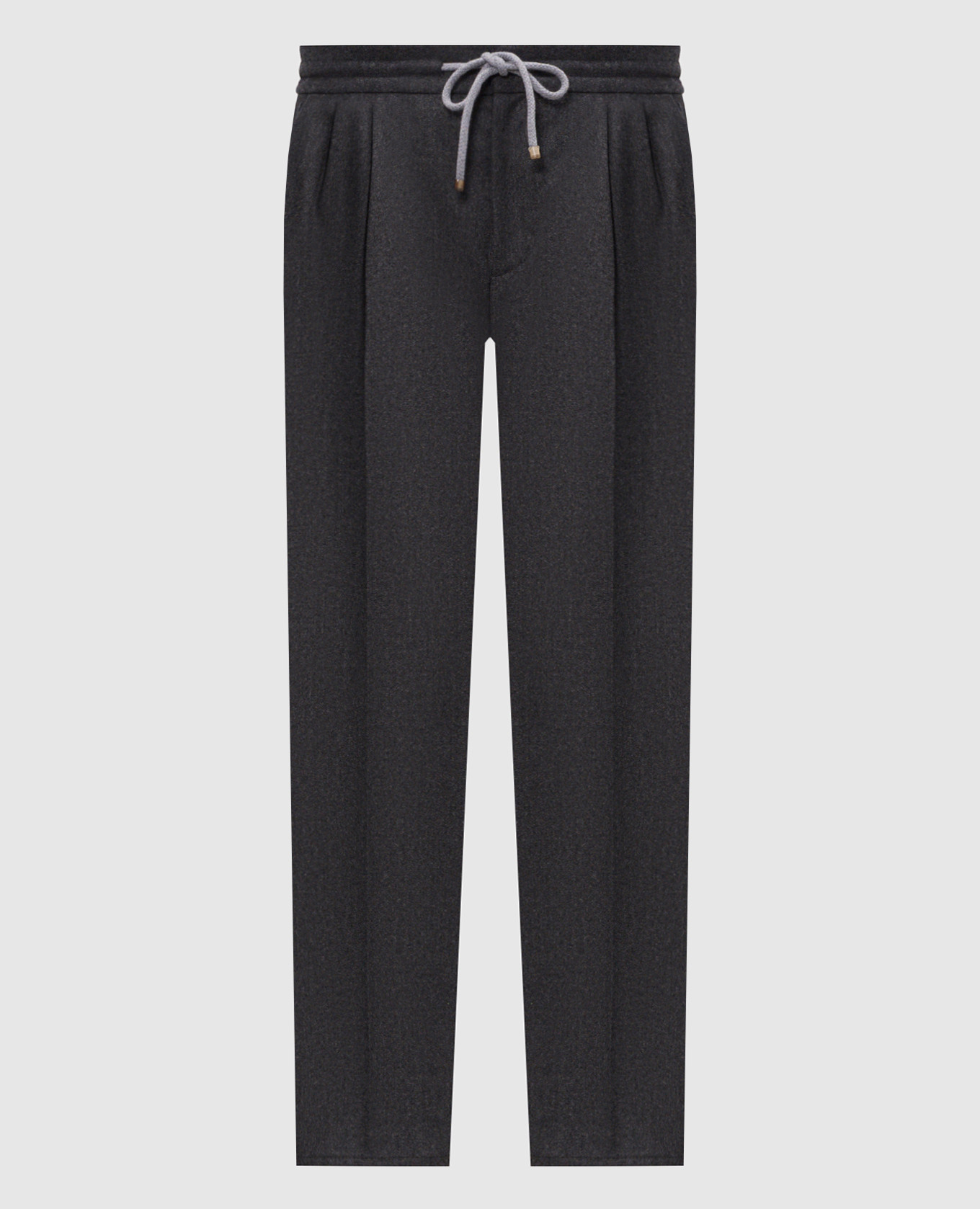 Dark gray wool pants