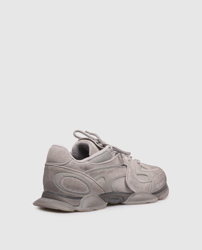 Axel Arigato Eris grey suede sneakers with vintage effect F3487004