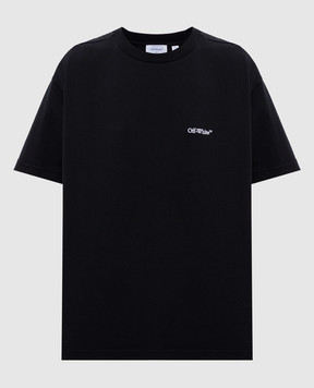Off-White Black Arrow Out Flower T-shirt 2FA00644T