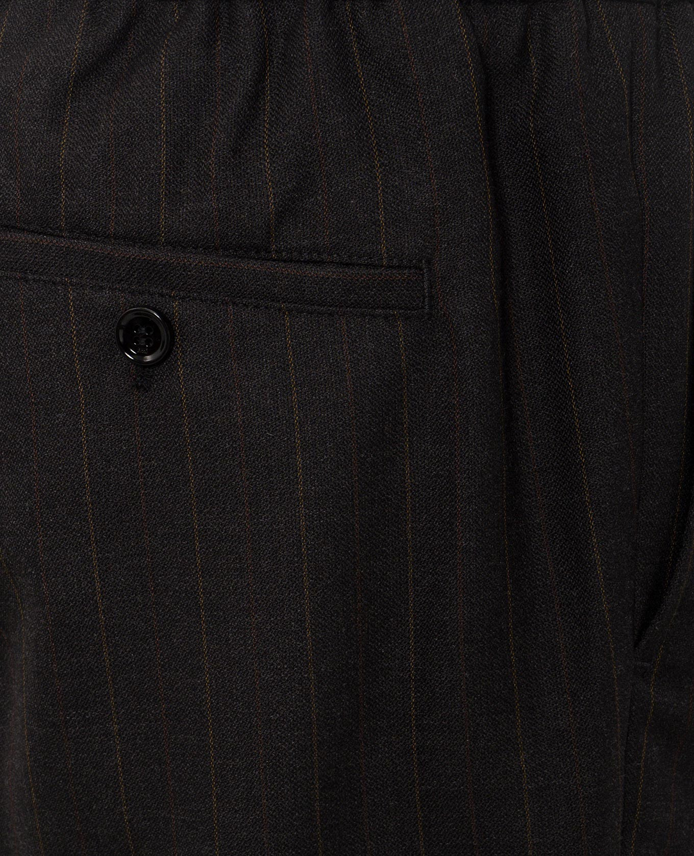 Gray striped wool pants Ami Paris 5