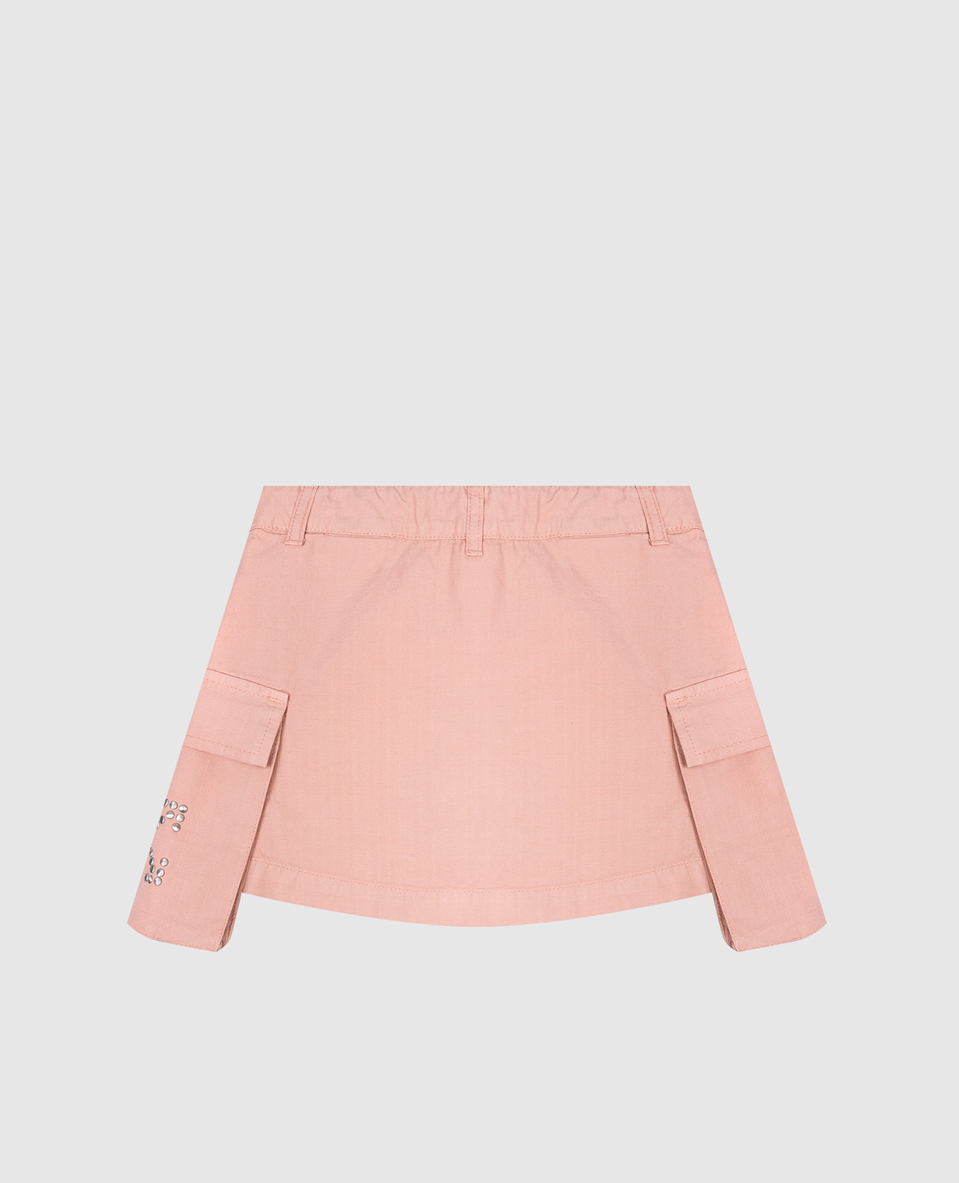 Children's pink mini skirt with logo print Off-White 2