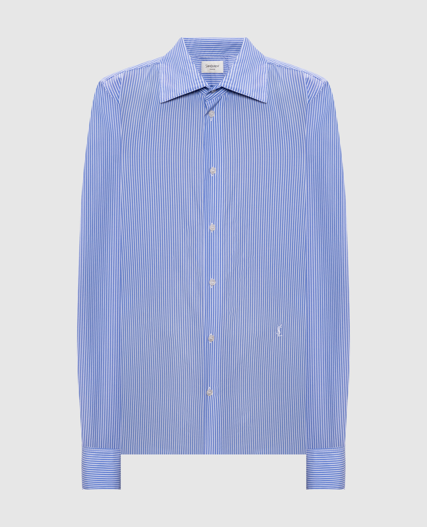 Blue striped shirt Saint Laurent