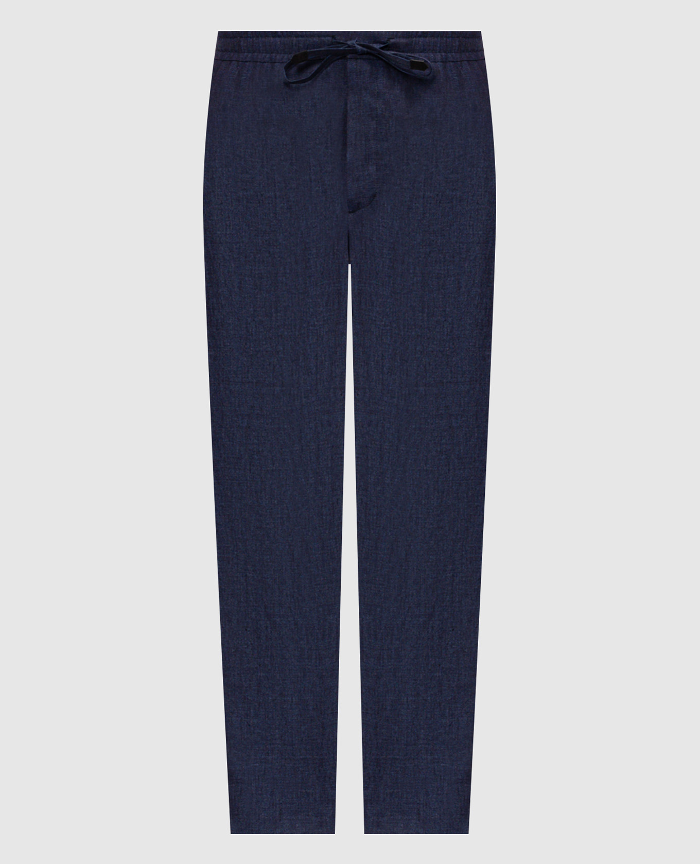 

Blue linen pants Canali