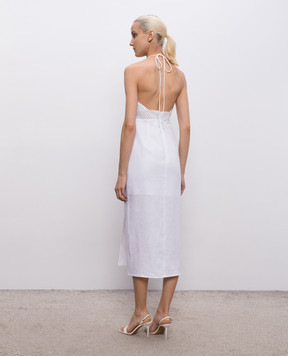 Twinset White linen dress 261TT2390