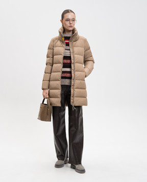 Parajumpers Beige Malandra down jacket 25WPWPUTT33