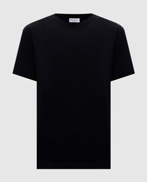 Brunello Cucinelli Black straight-cut T-shirt M0T81BI100