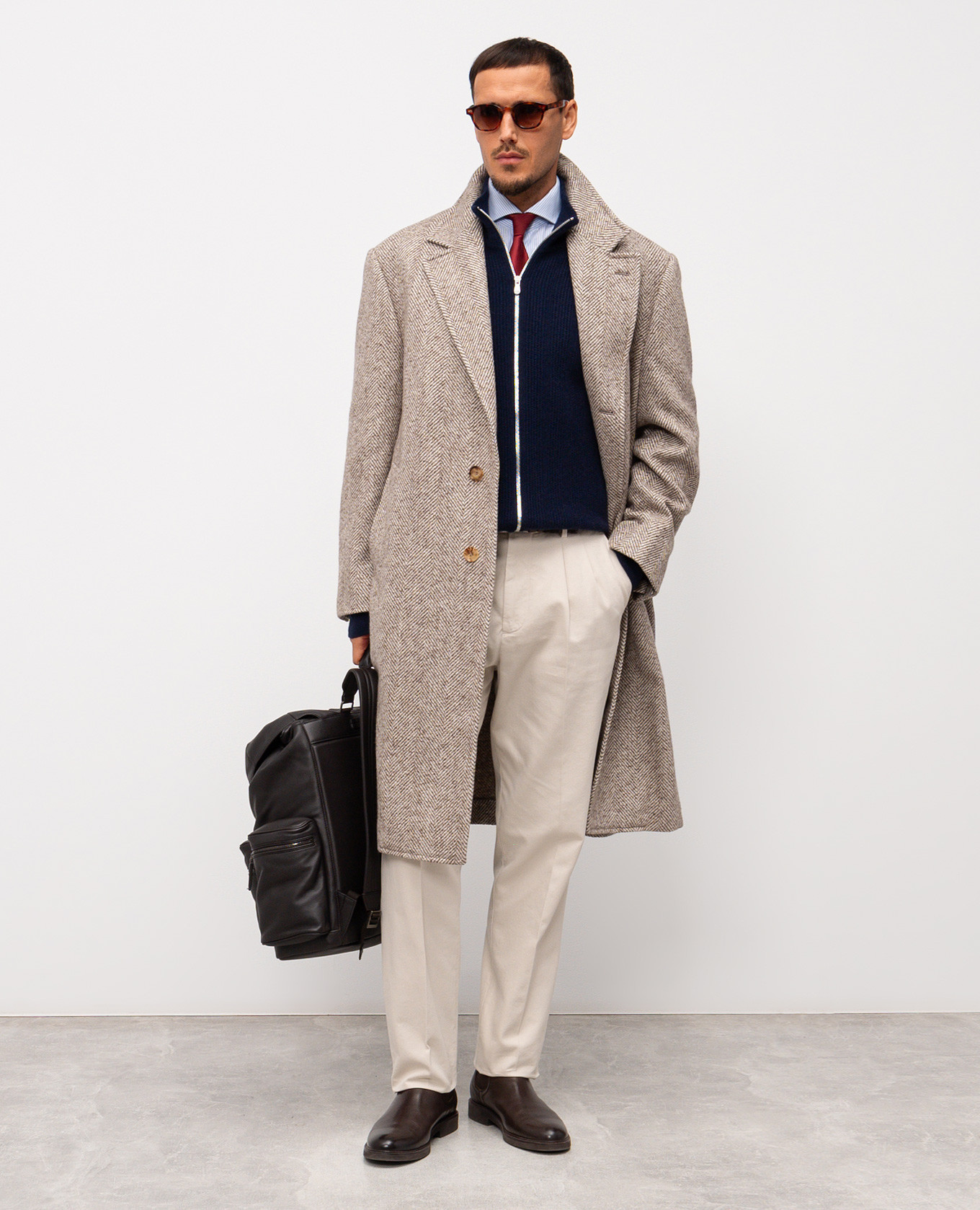 

Blue cashmere cardigan Brunello Cucinelli